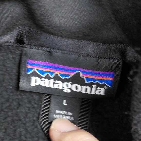 Patagonia 1/4 Zip Better Sweater Fleece Womens Large Dark Gray Outdoor Comfy - Picture 4 of 7
